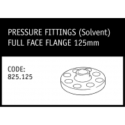 Marley Solvent Full Face Flange 125mm - 825.125